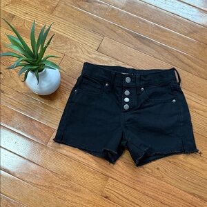 Old Navy Black Kids Denim Shorts